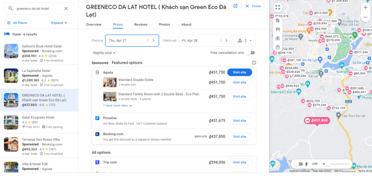Best hotel price comparison website system