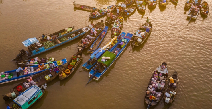 Mekong Delta, Vietnam being one of the best places in 2023
